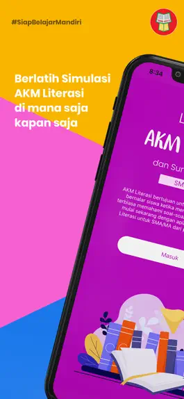 Game screenshot Latihan AKM Literasi SMA mod apk