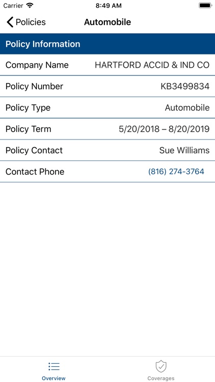 Sellers Insurance Mobile