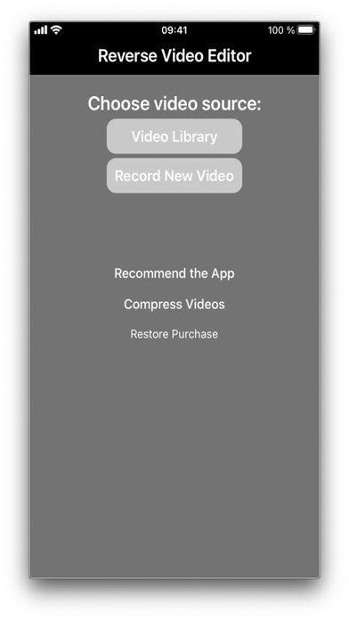 How to cancel & delete Reverse Video Editor from iphone & ipad 1