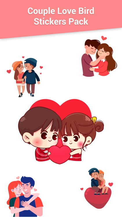Couple Love Bird Stickers screenshot-3