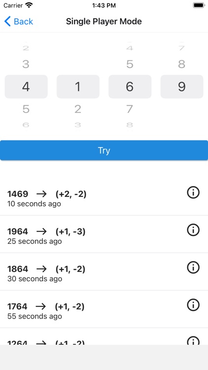 4 Digit Number Puzzle