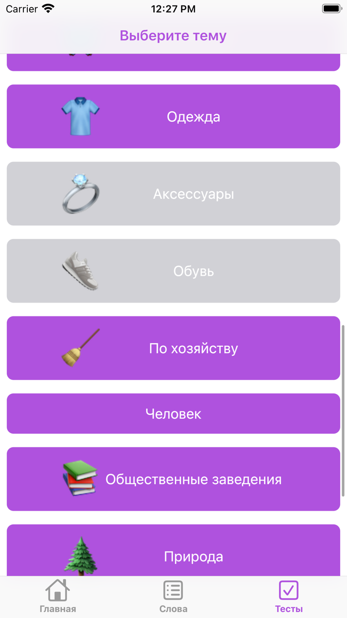 Словарик по бжедугскому