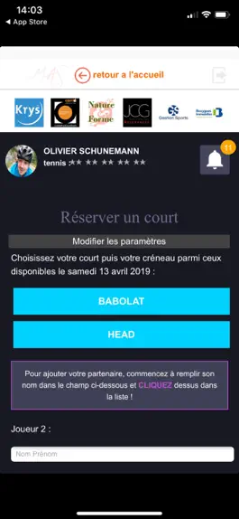 Game screenshot Tennis Padel Luminy hack