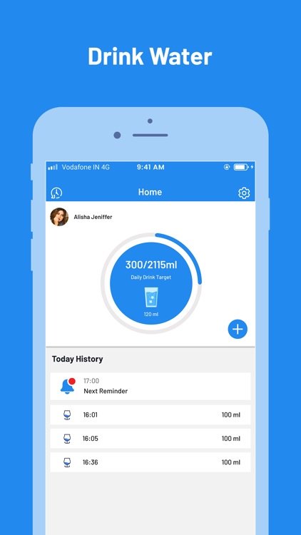 Water Tracker & Drink Reminder