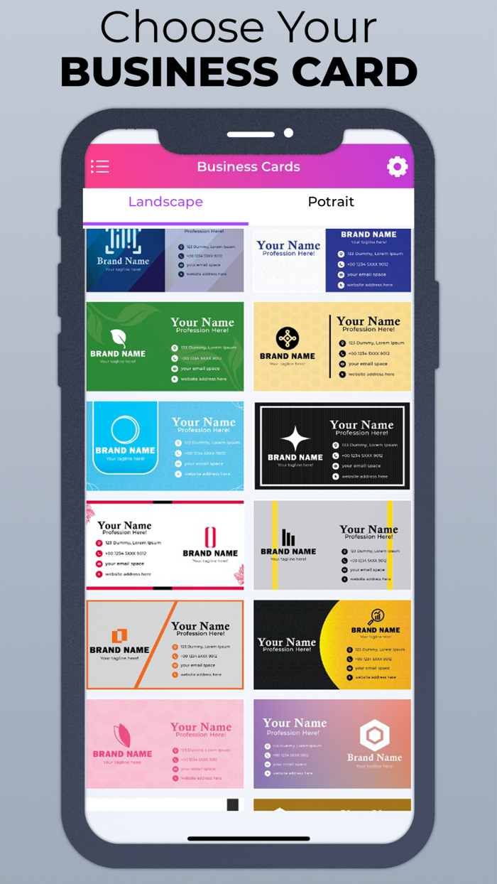 Digital Business Cards Maker