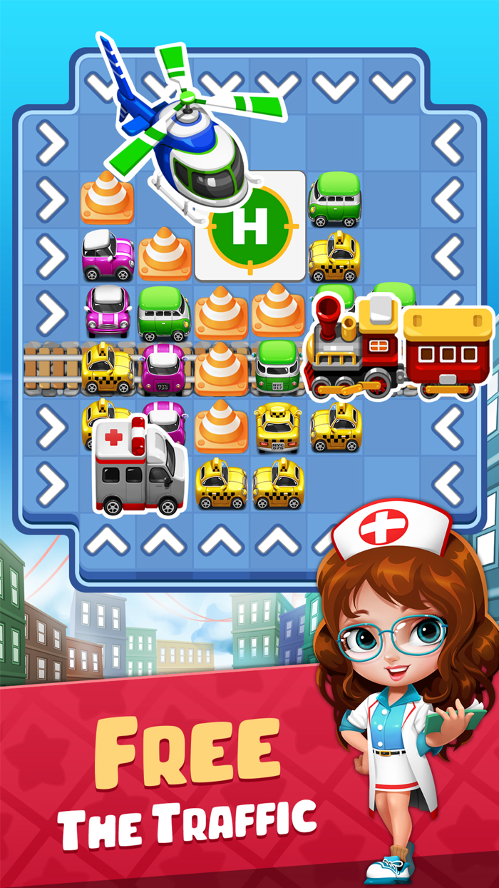 Traffic Jam Cars Puzzle 2021