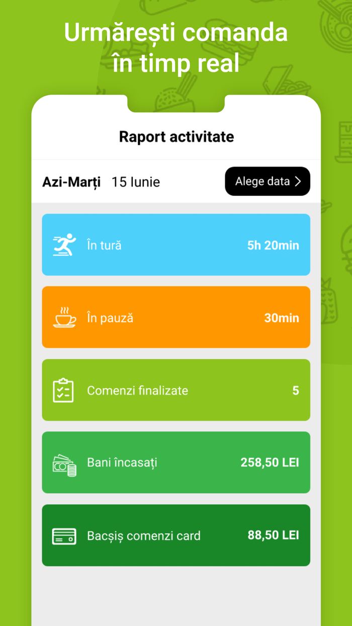 eatZZ - Management Livrari