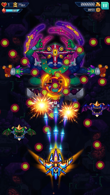 Galaxiga - Classic 80s Arcade screenshot-8