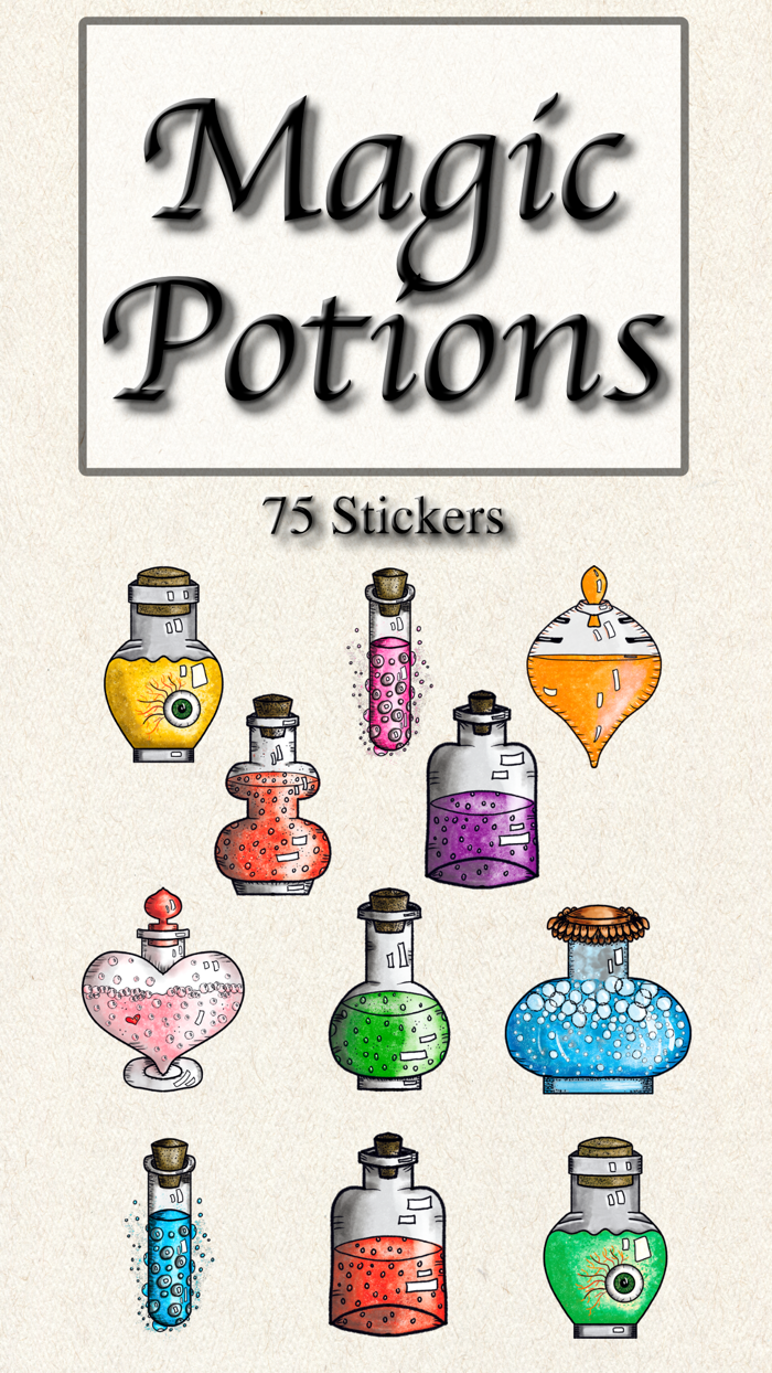 Magic Potions Stickers