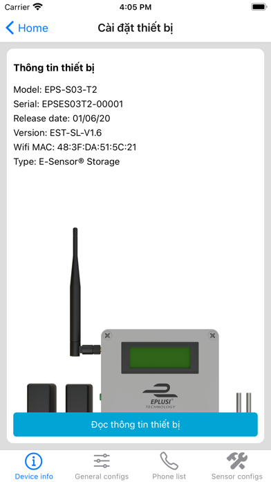 E-Sensor Storage screenshot 2