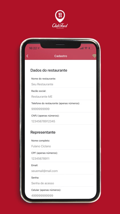 ClubFood para restaurantes