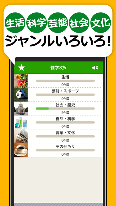 雑学 豆知識3択クイズ たっぷり240問 By Trips Llc Ios Japan Searchman App Data Information