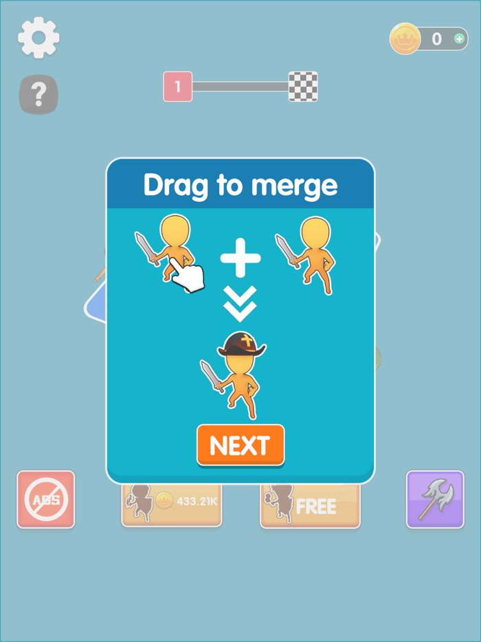 Merge And ClashUpgrade Troops