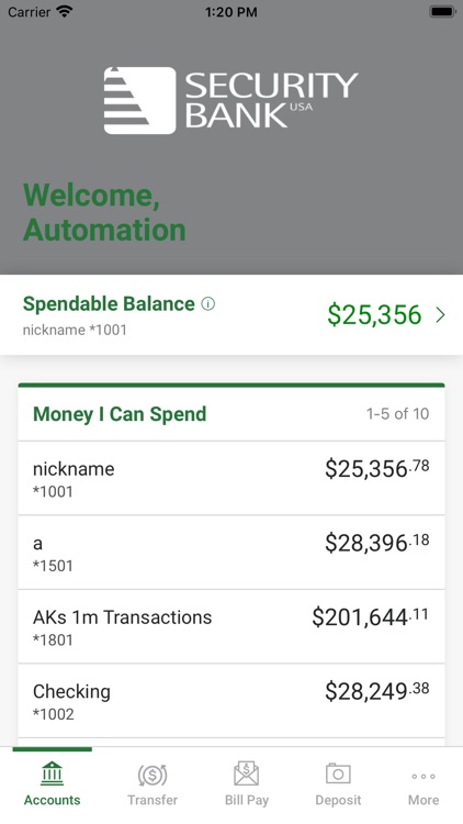 Security Bank USA Mobile