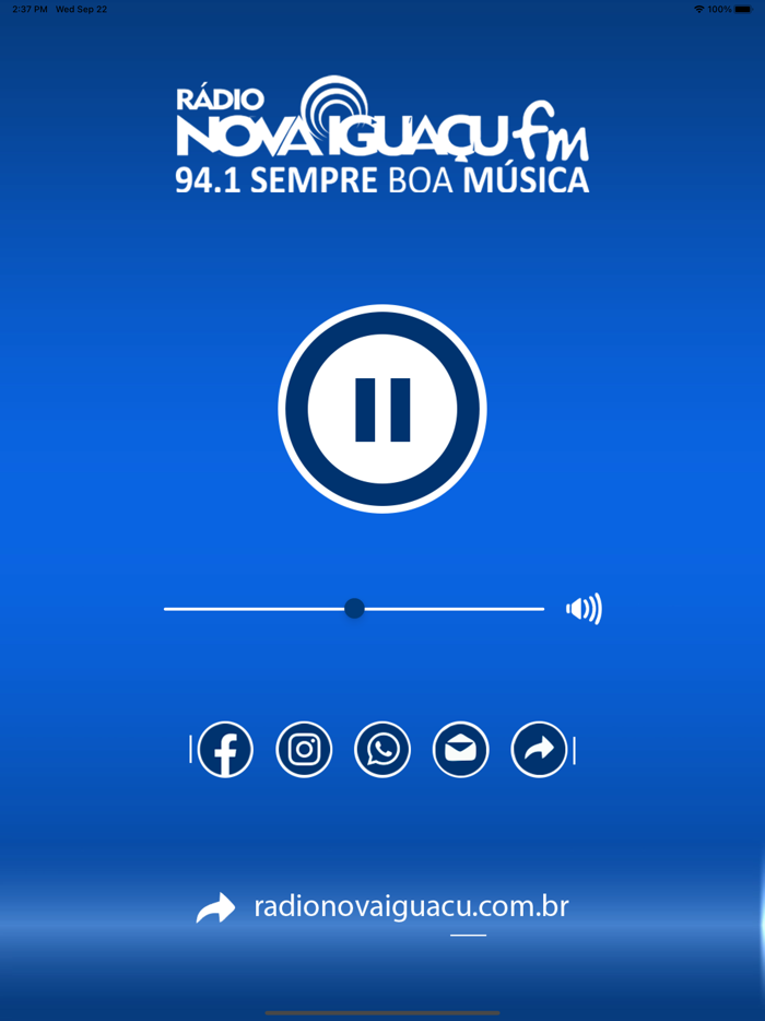 Rádio Nova Iguaçu.