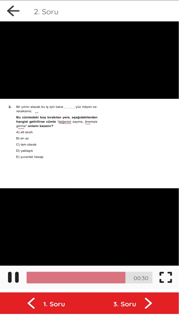 Kitap Vadisi Video Çözüm