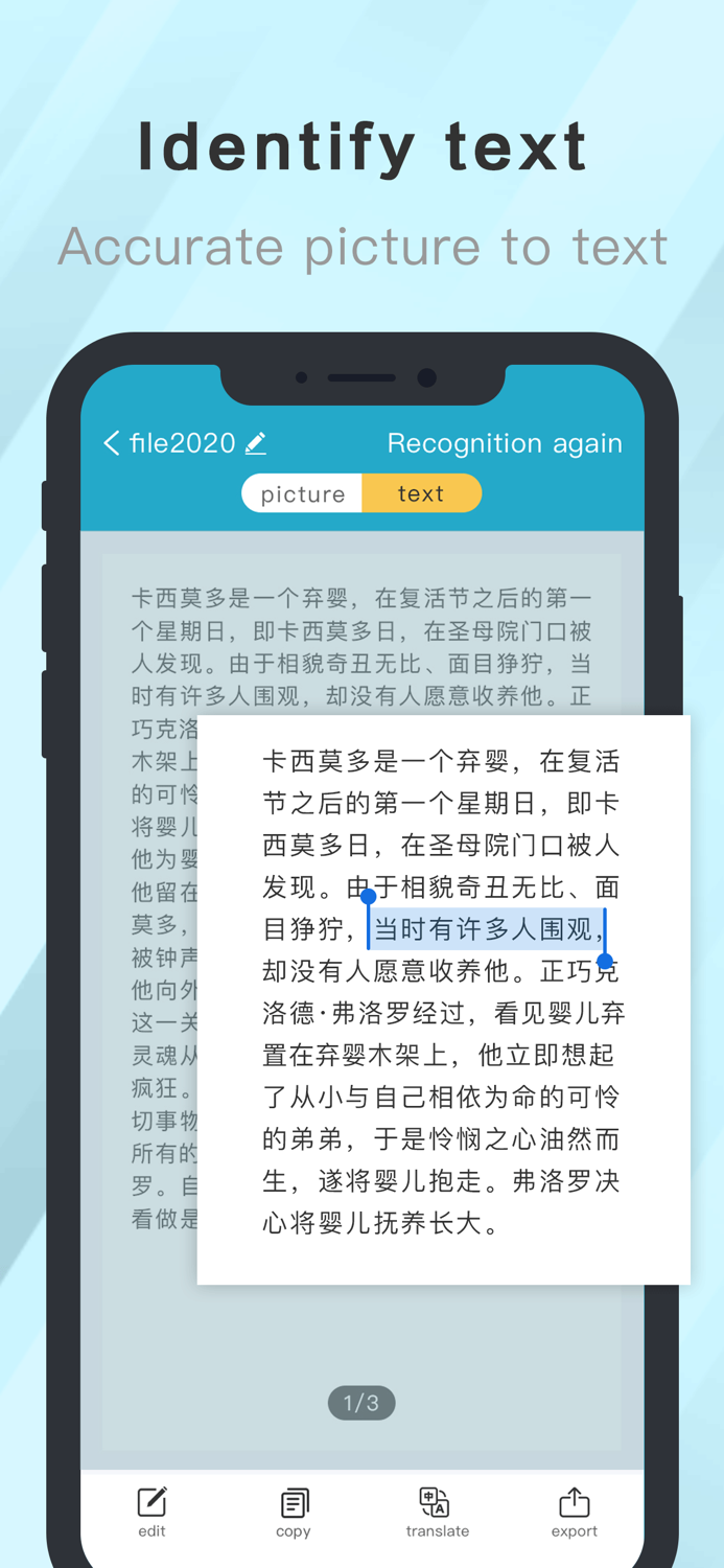 Scan Text Word or Ocr