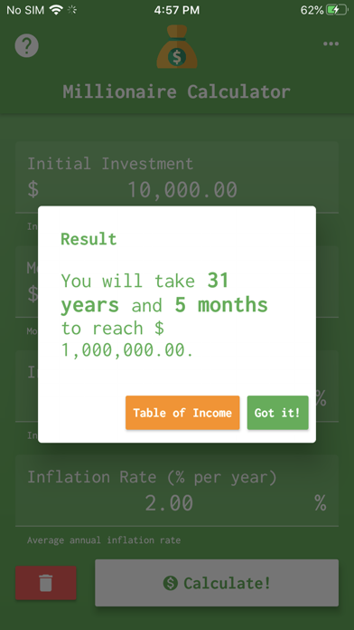 Million Calculator screenshot 2
