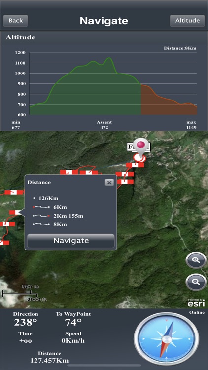 Hiking Route Lite