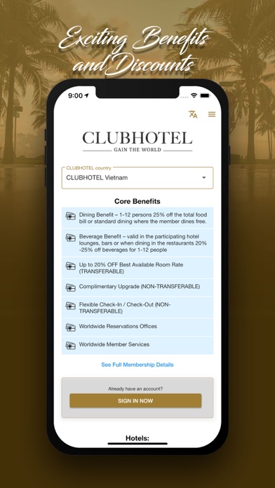 CLUBHOTEL screenshot 4