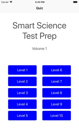Game screenshot Smart Science Test Prep mod apk
