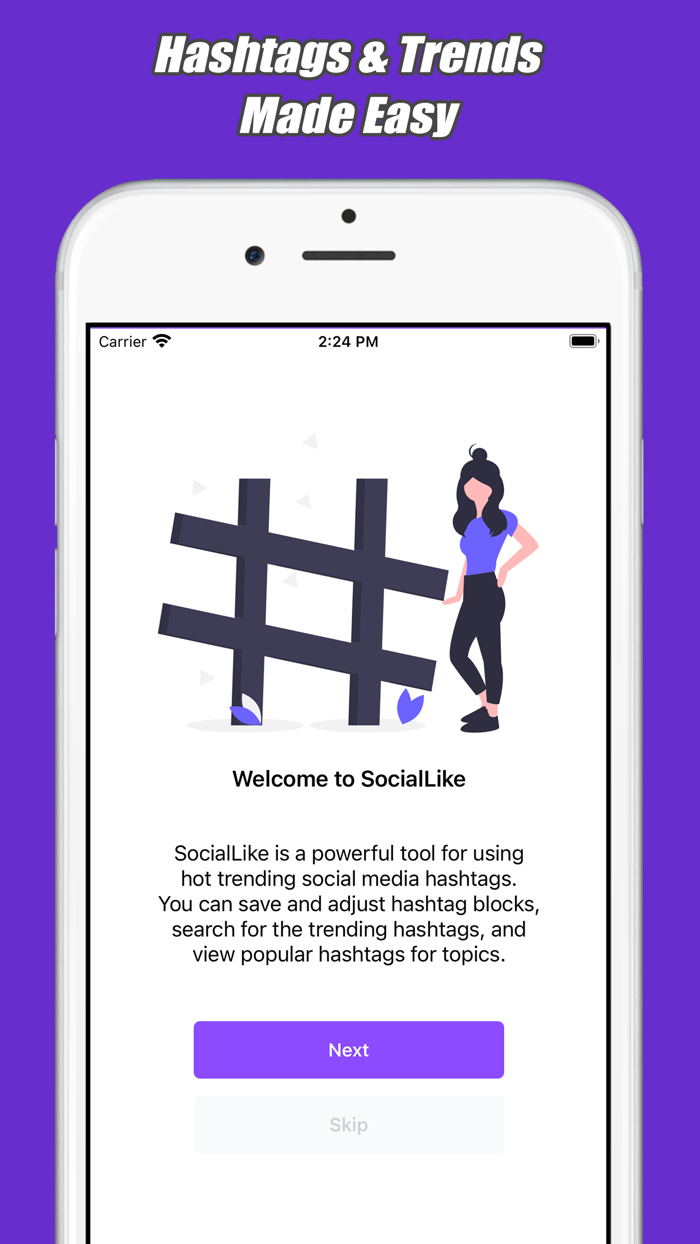Social Like  Hashtags Tool