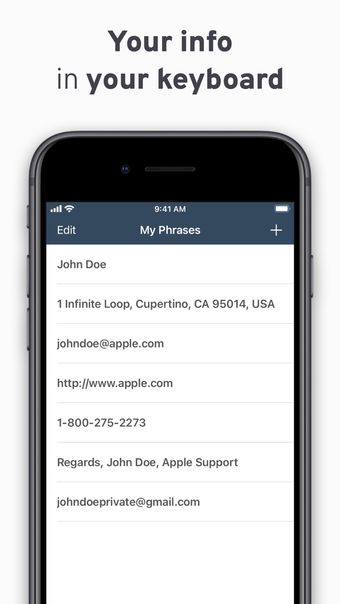 Phraser - Paste Keyboard
