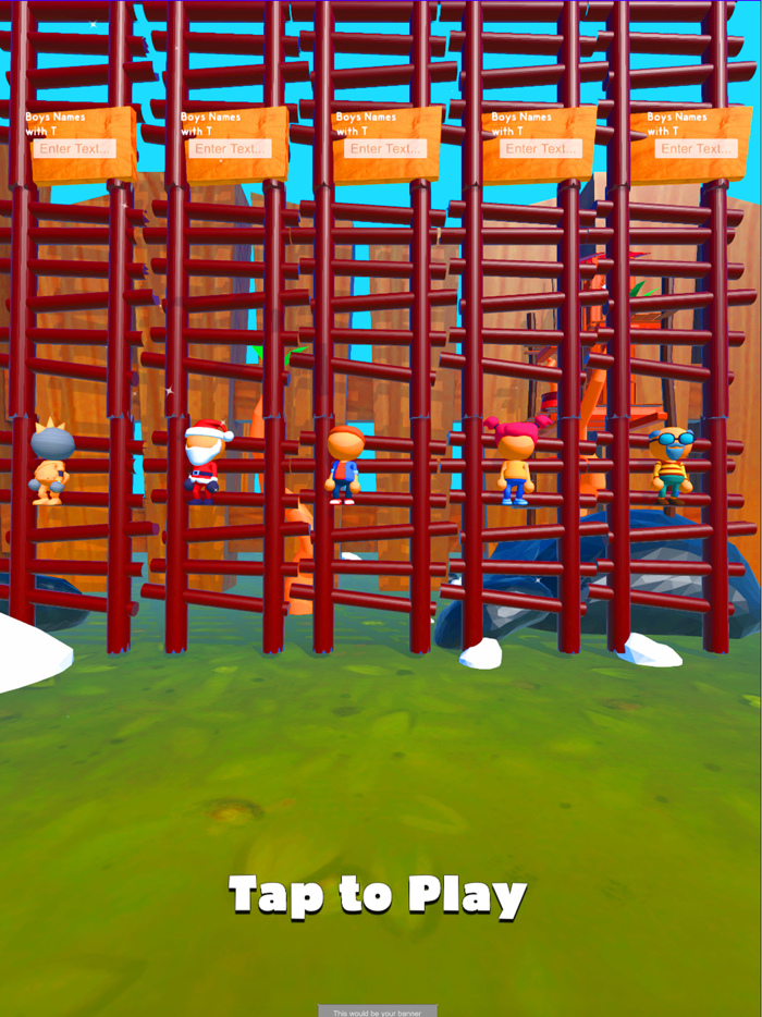 ABC Fun Ladder Climb Racing