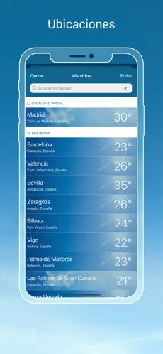 Screenshot 5 Tiempo & Radar iphone