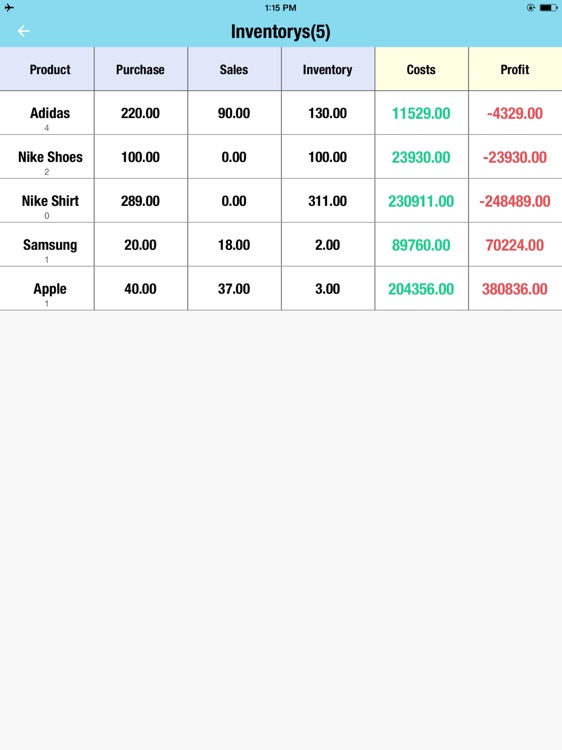 Daily Sales Tracker HD-Storage screenshot-7