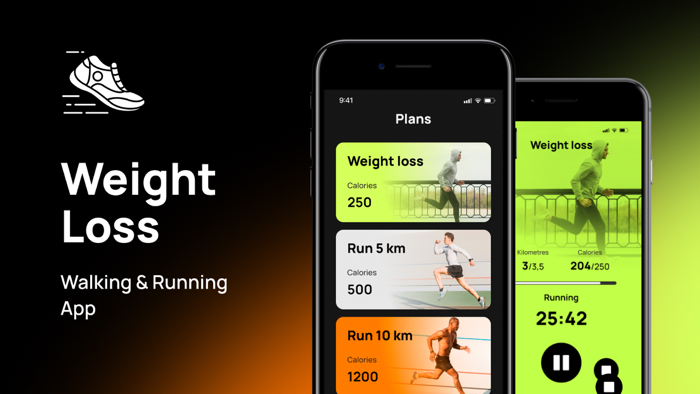 Walking  Running Weight Loss