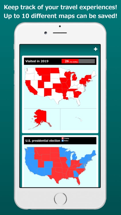 My United States Map