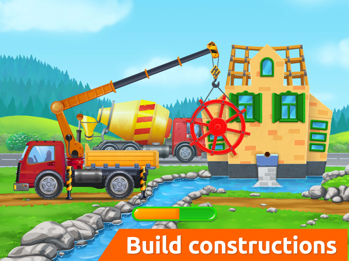 Kids Tractor Games 2 Car Wash