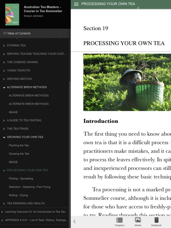 Tea Sommelier Ebook screenshot 2
