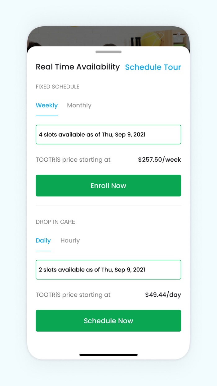 TOOTRiS  Child Care on Demand