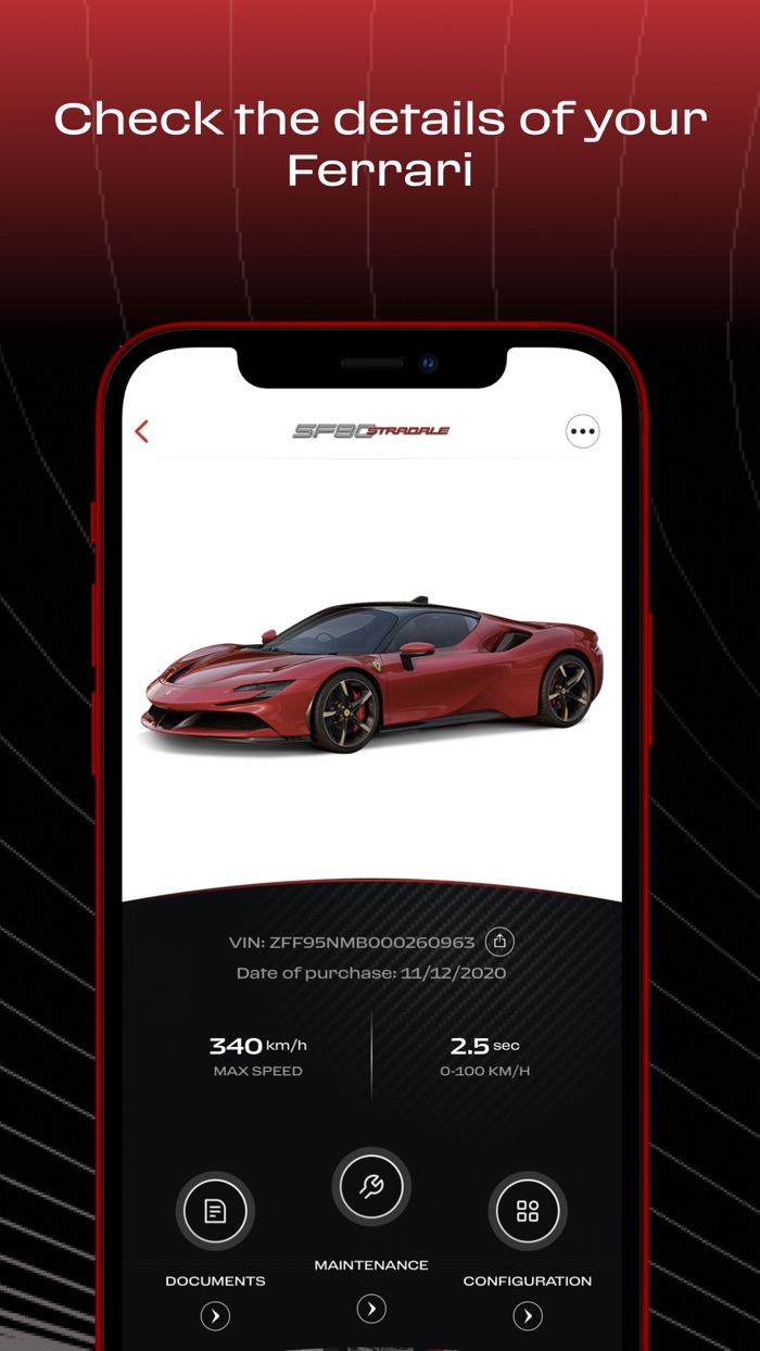 MyFerrari - for owners only