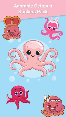 Game screenshot Adorable Octopus Stickers mod apk