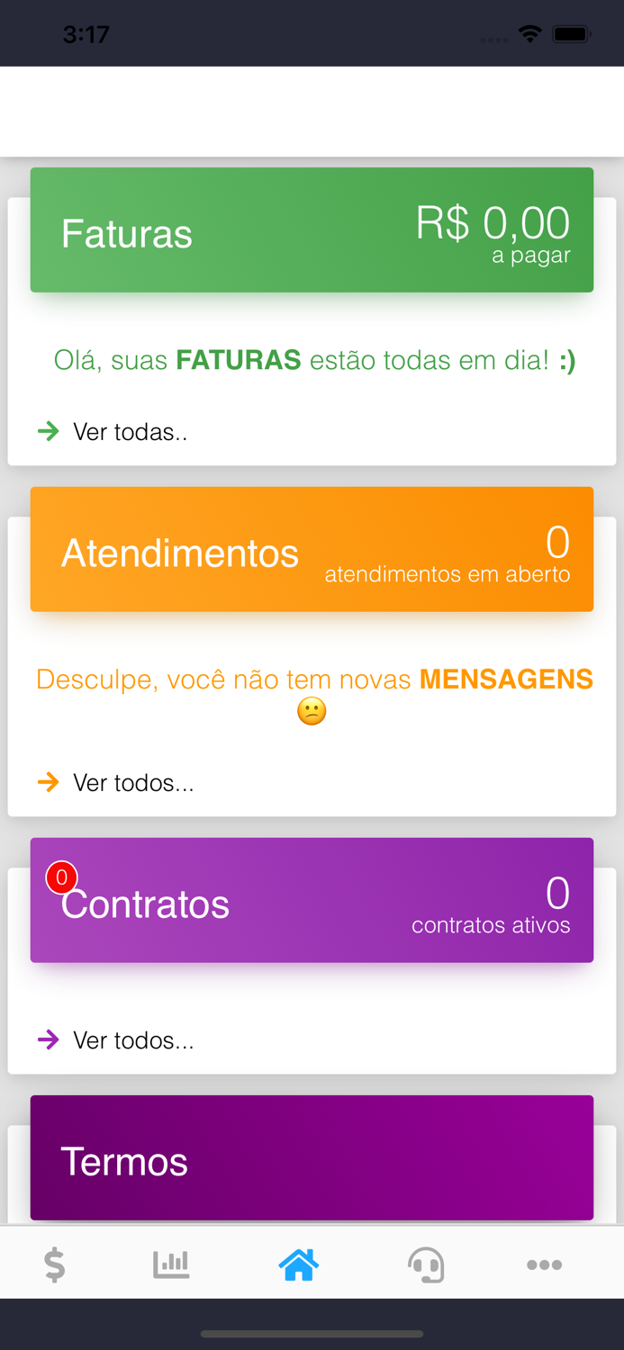 NET RP - Central do assinante