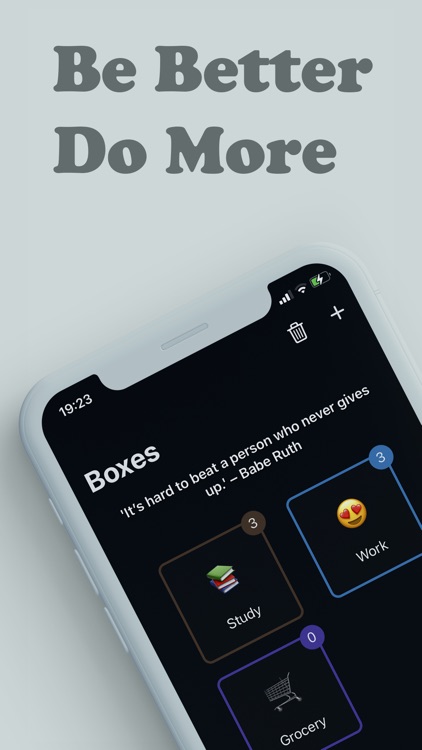 Boxes - TodoList