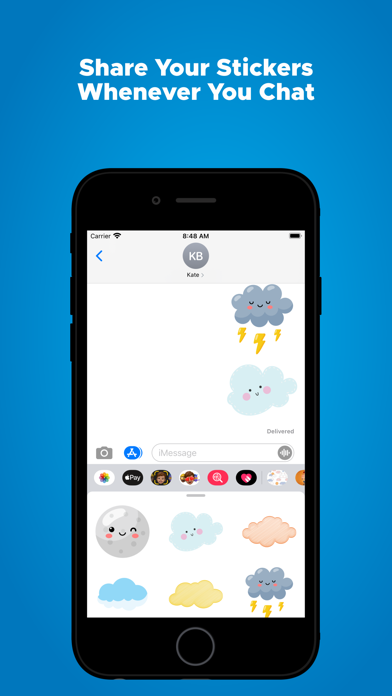 Little Cloud Emojis screenshot 3