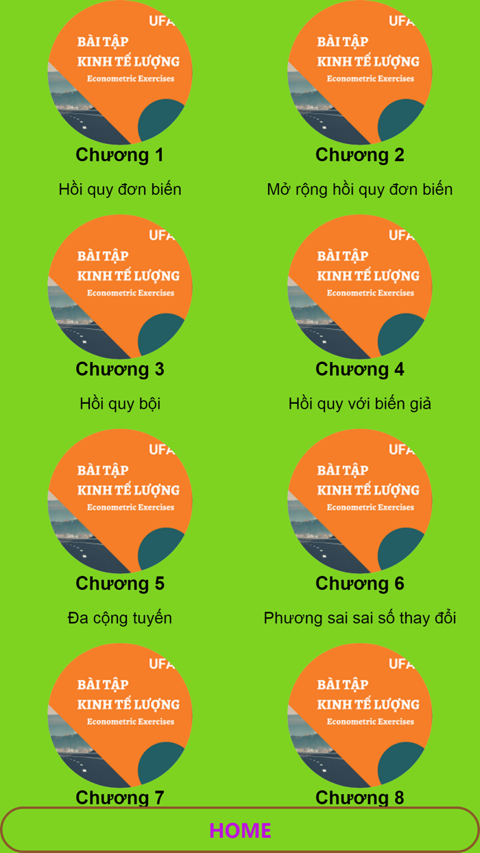 Bài tập Kinh tế lượng