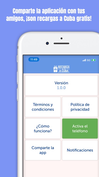 Regala recargas a Cuba screenshot-5