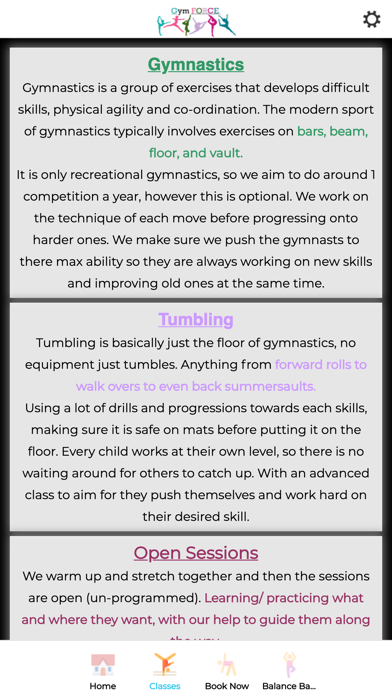 GymForce Gymnastics screenshot 2