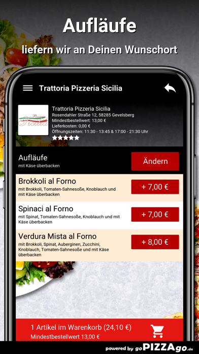 Pizzeria Sicilia Gevelsberg screenshot 6