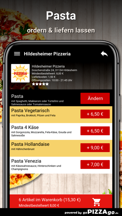 Hildesheimer Pizzeria Hildeshe screenshot 6