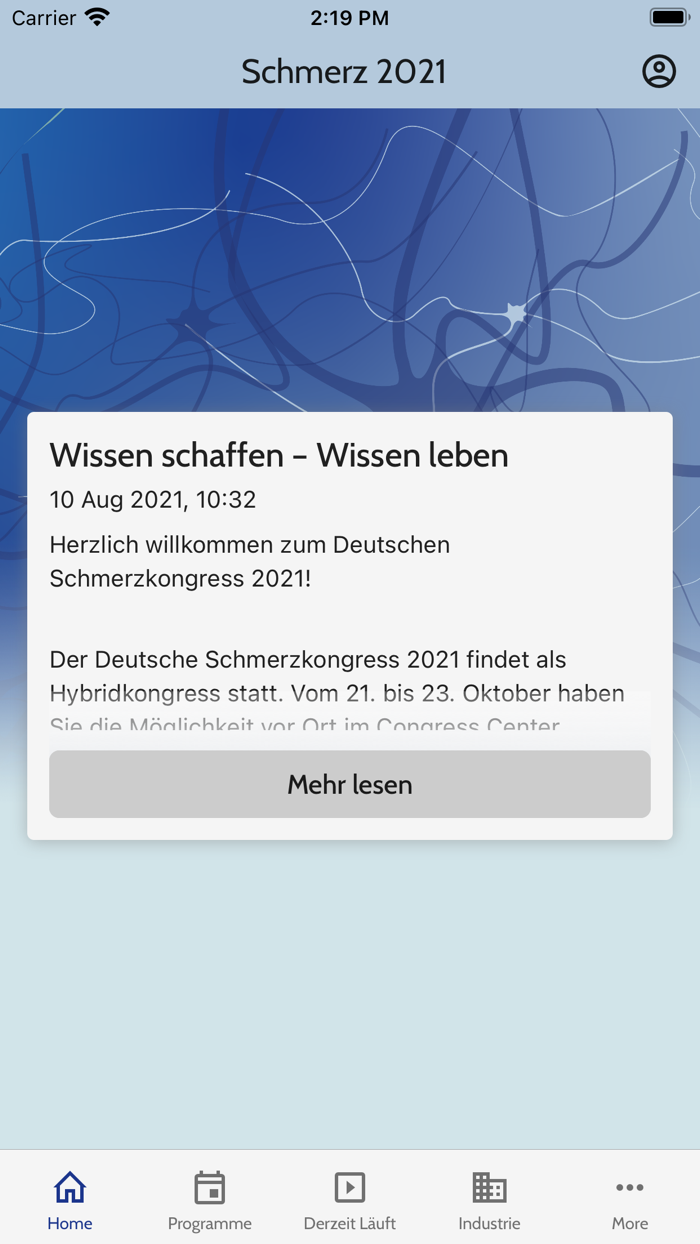 Deutscher Schmerzkongress 2021