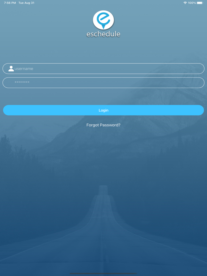 eschedule client app