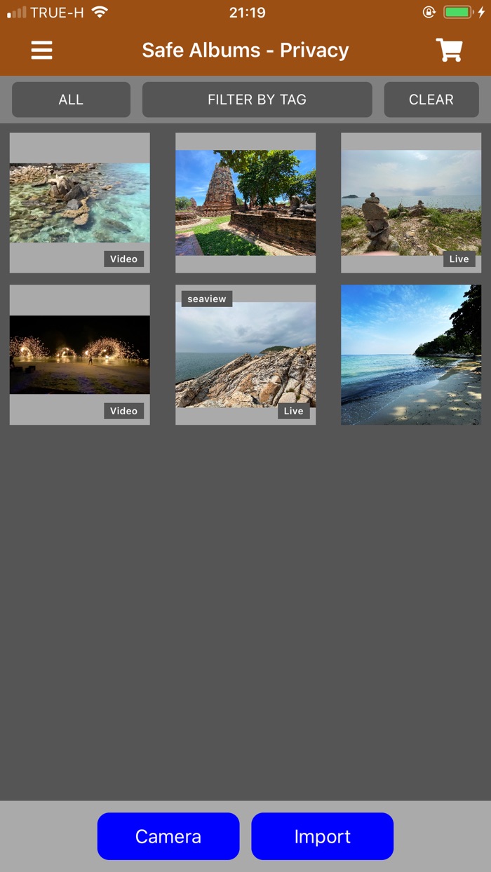 Safe Albums - Privacy