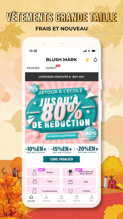 Blush Mark: Vêtements de fille Blush Mark: Vêtements de fille
