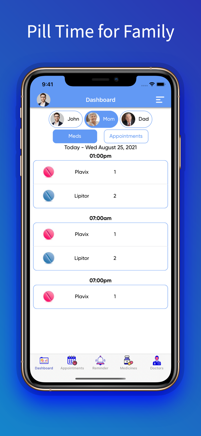 Pill Time for Family